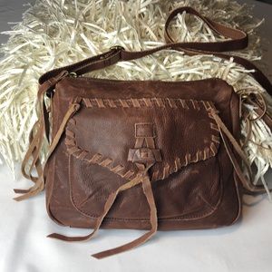 Lucky Brand leather crossbody bag